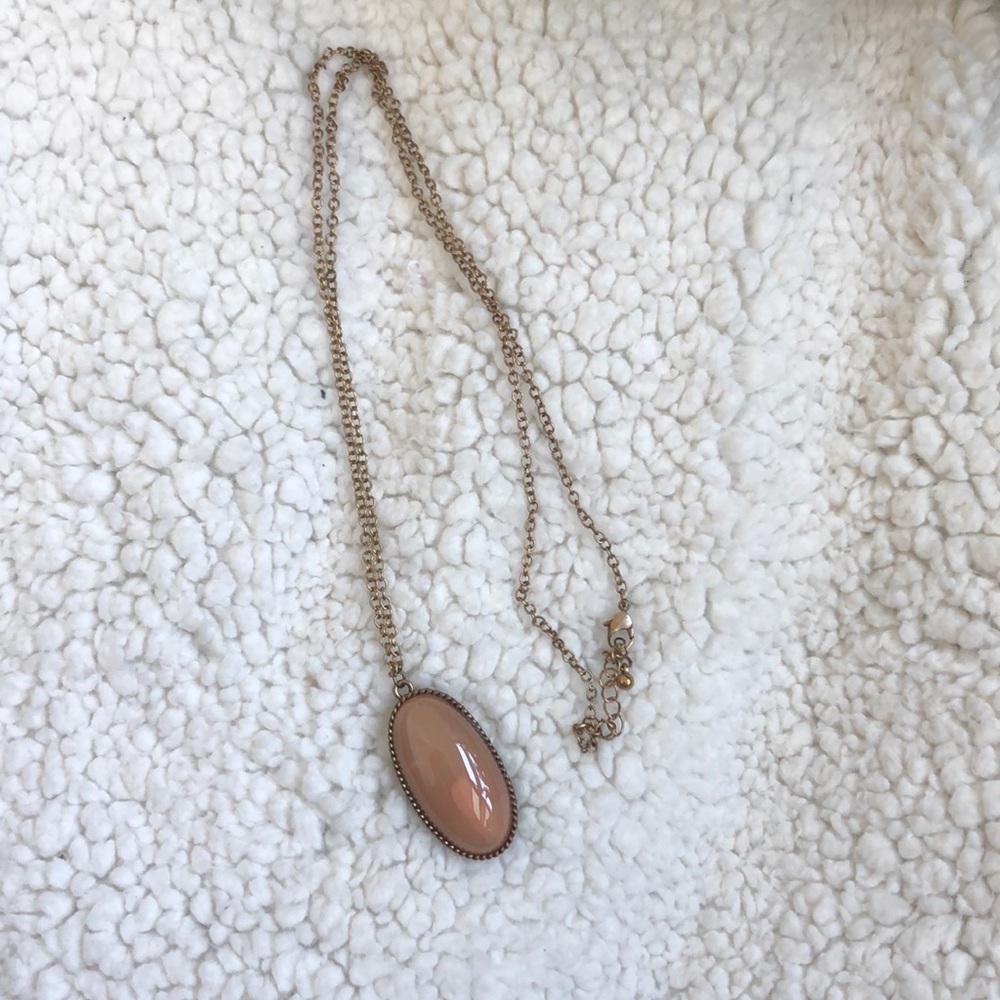 Long Gemstone necklace